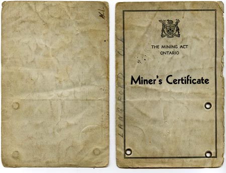 184. Orvilles Mining Certificate